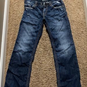 Men’s Silver Jeans Zac Style